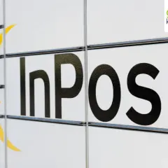 Szukasz sposobu, jak najtaniej wysłać paczkę InPost? Zobacz logo InPost na paczkomacie.