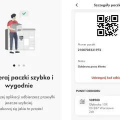 Aplikacja ułatwia odbiór paczek. Zobaczysz tu szczegóły swojej przesyłki, numer paczki i kod odbioru, co ułatwia śledzenie Orlen paczka.