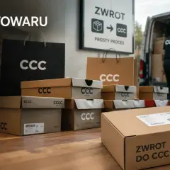 Zwrot towaru do CCC to prosty proces. Wiele dni na zwrot, szybka wysyłka i gwarancja zwrotu.