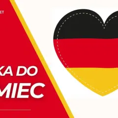 Tania Paczka.net oferuje wysyłkę dpd do niemiec. Serce z flagą Niemiec symbolizuje miłość do wysyłania paczek.