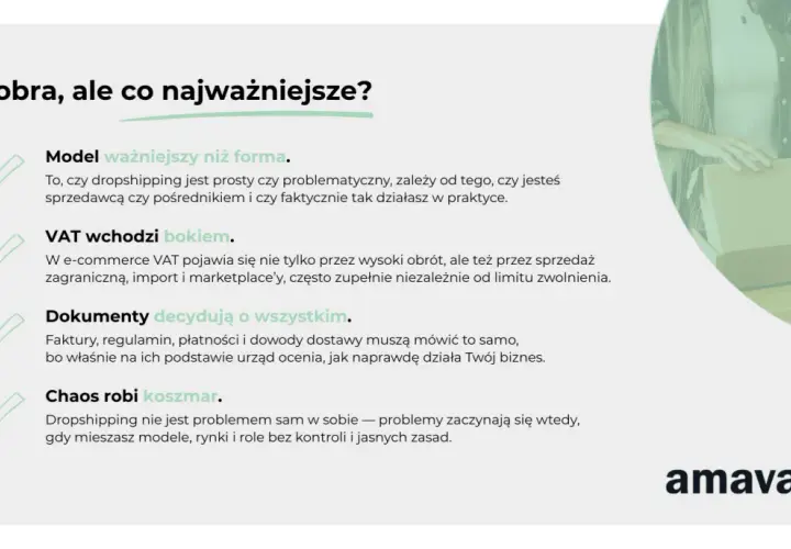 Jak zacząć dropshipping? Kluczowe są: model biznesowy, VAT, dokumenty i unikanie chaosu. Zrozumienie tych elementów to podstawa.