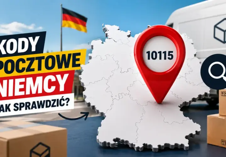 Kody pocztowe Niemcy: mapa z pinezką 10115, paczki i wyszukiwarka.