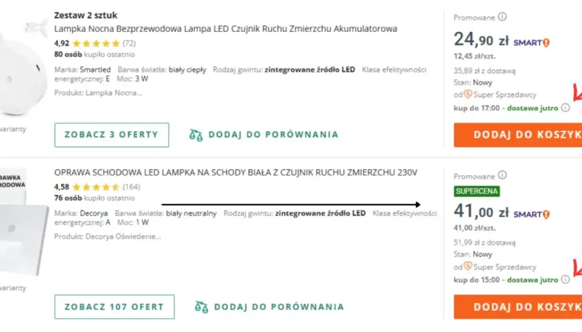 Ile idzie paczka z Temu do Polski? Zobacz, jak szybko dostaniesz lampkę nocną lub schodową LED. Dostawa jutro!
